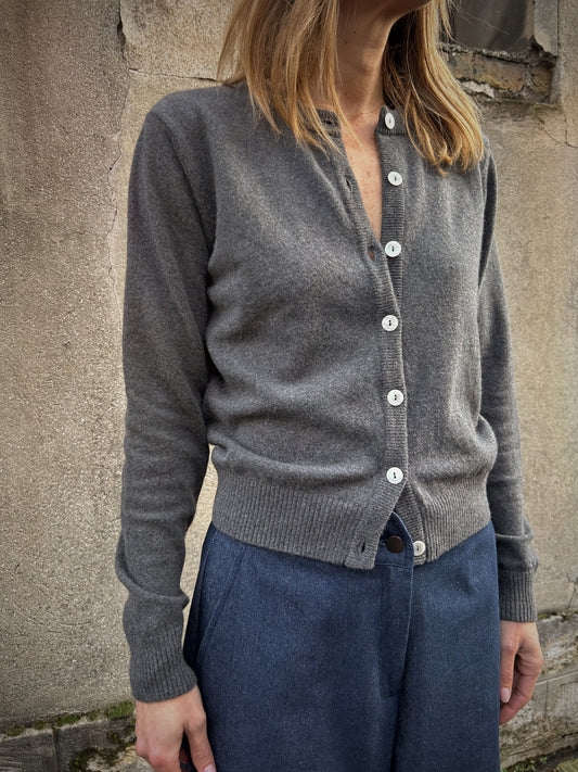 GILET ELISE - GRIS