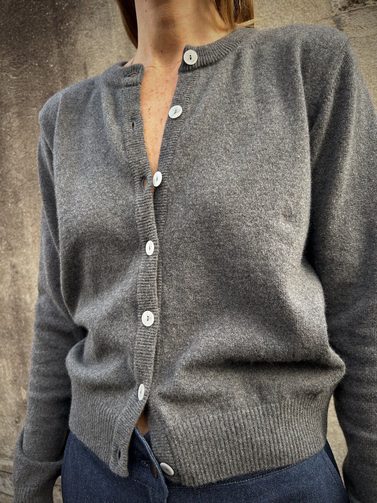 GILET ELISE - GRIS