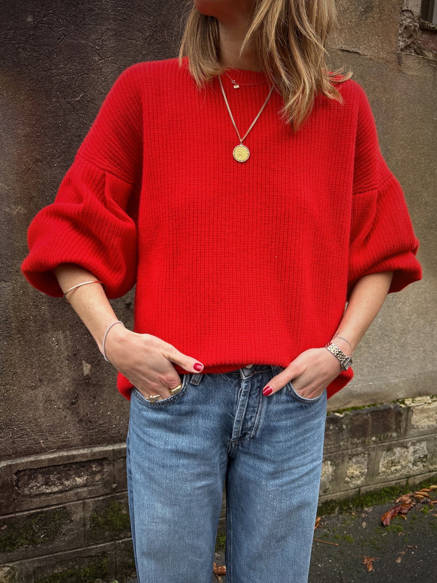 PULL BONDY - ROUGE