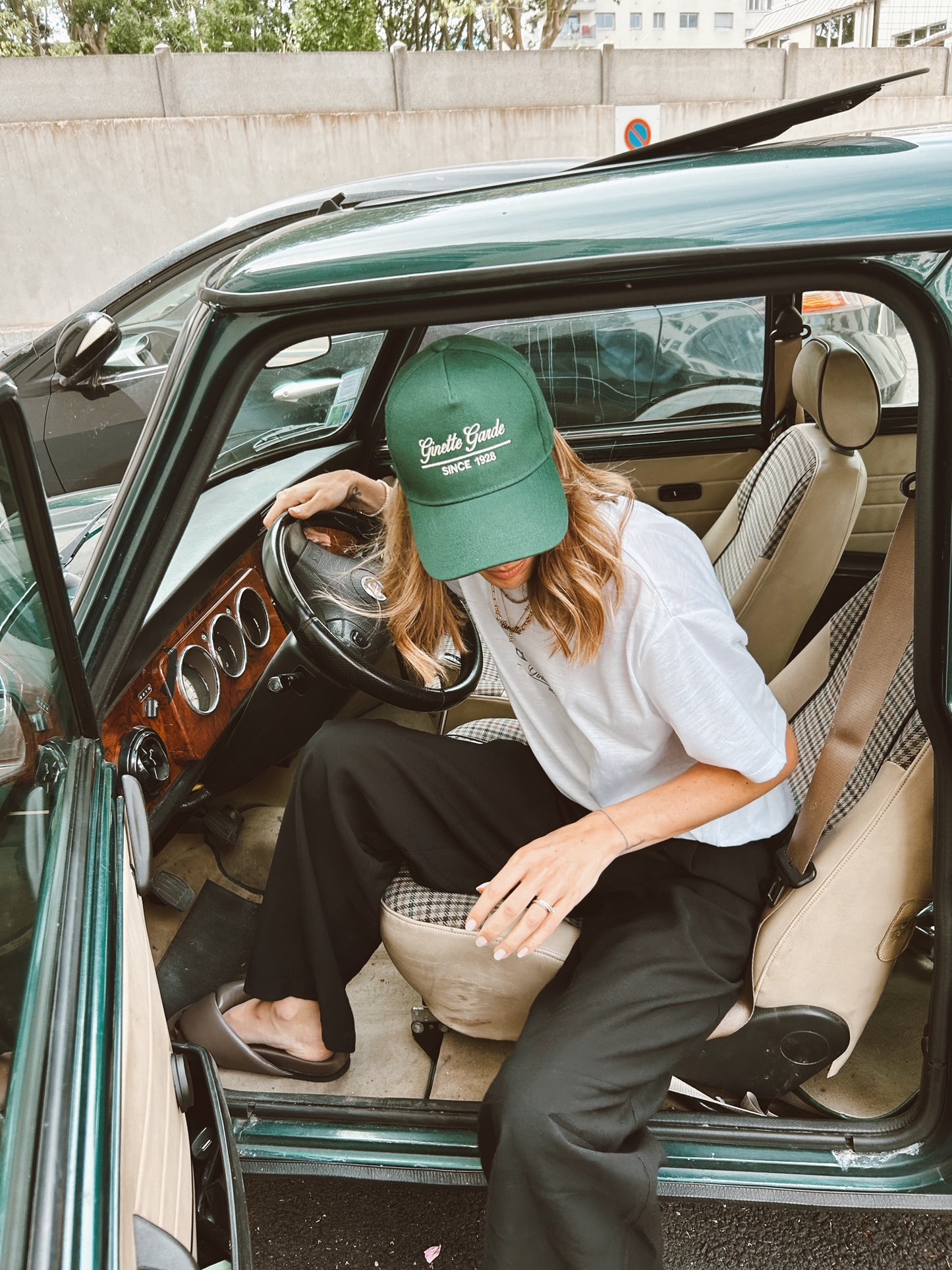 CASQUETTE GARDE - VERTE